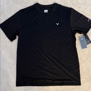 Callaway Men's Black Short Sleeve Tee NWT